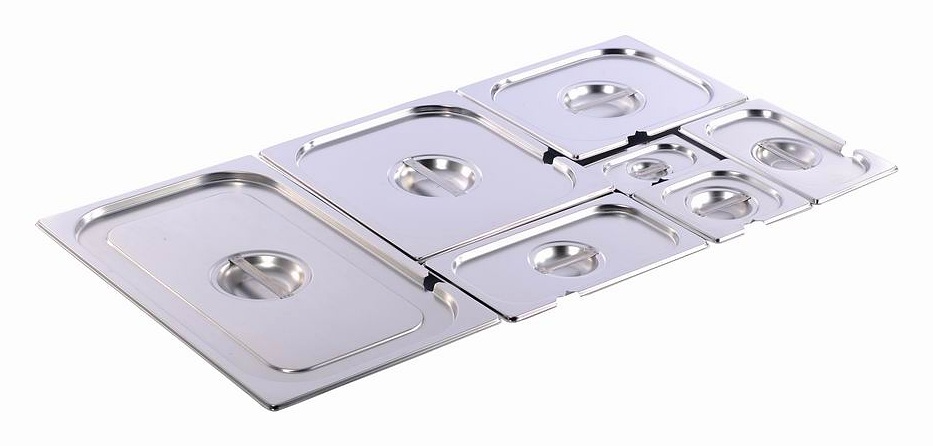 Notched GN pan covers